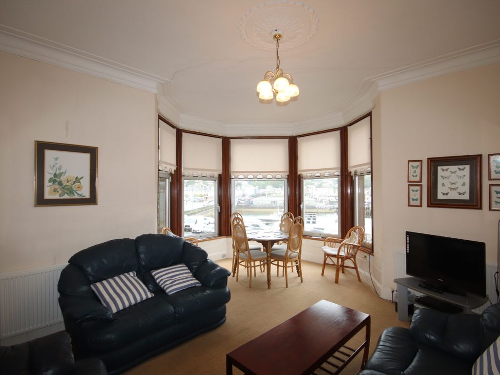 3 bed flat for sale in Flat 1, 33 East Princes Street, Rothesay PA20, £129,000