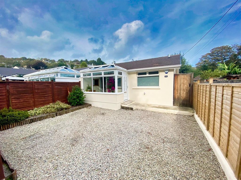 1 bed semi-detached bungalow for sale in Gover Road, Trewoon, St. Austell PL25, £180,000