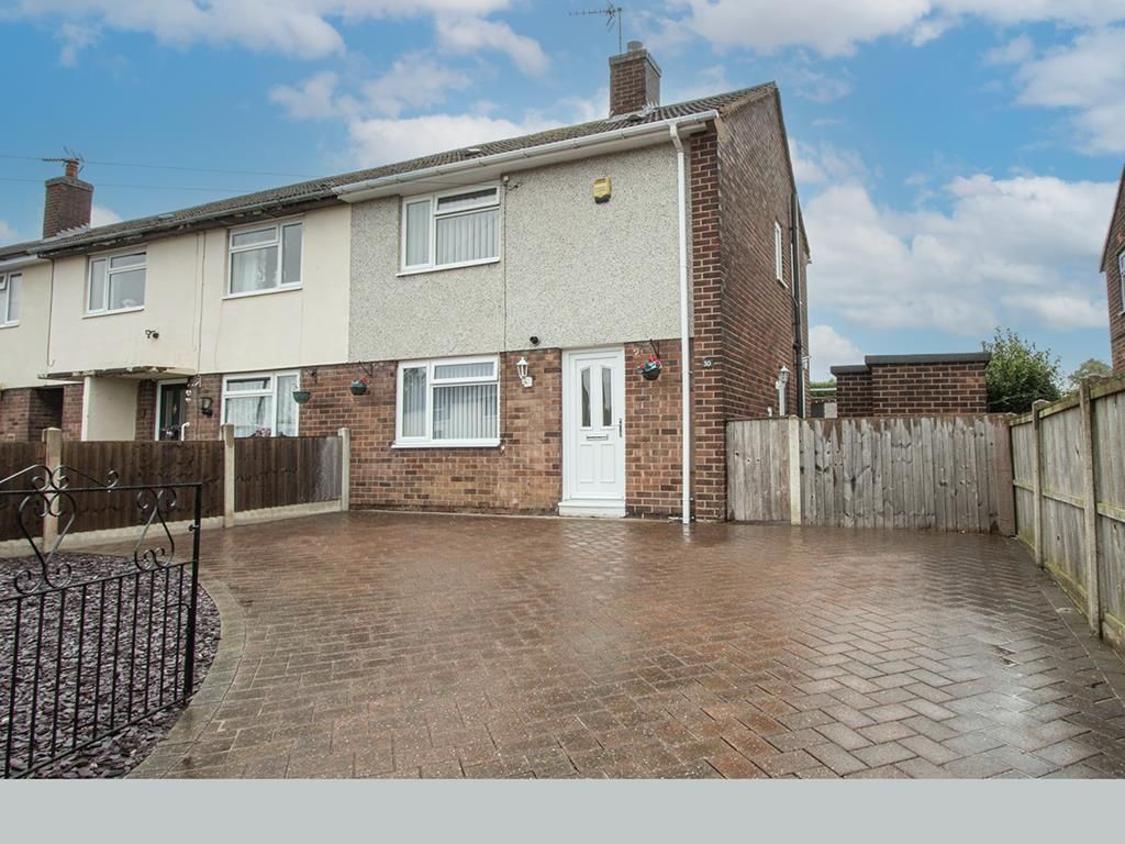 2 bed terraced house for sale in Heather Avenue, Heath, Chesterfield S44, £149,950