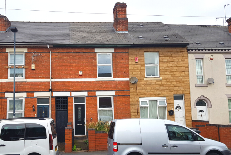 2 bed terraced house for sale in Rutland Street, Derby DE23, £121,000