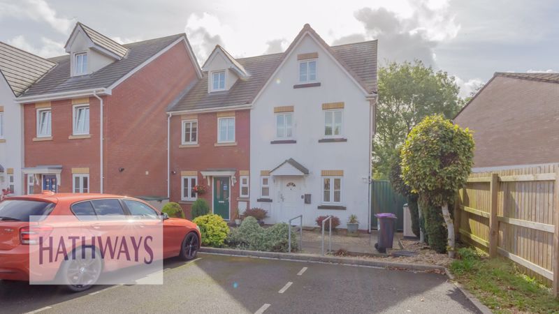 3 bed end terrace house for sale in Oakfield Mews, Oakfield, Cwmbran NP44, £235,000