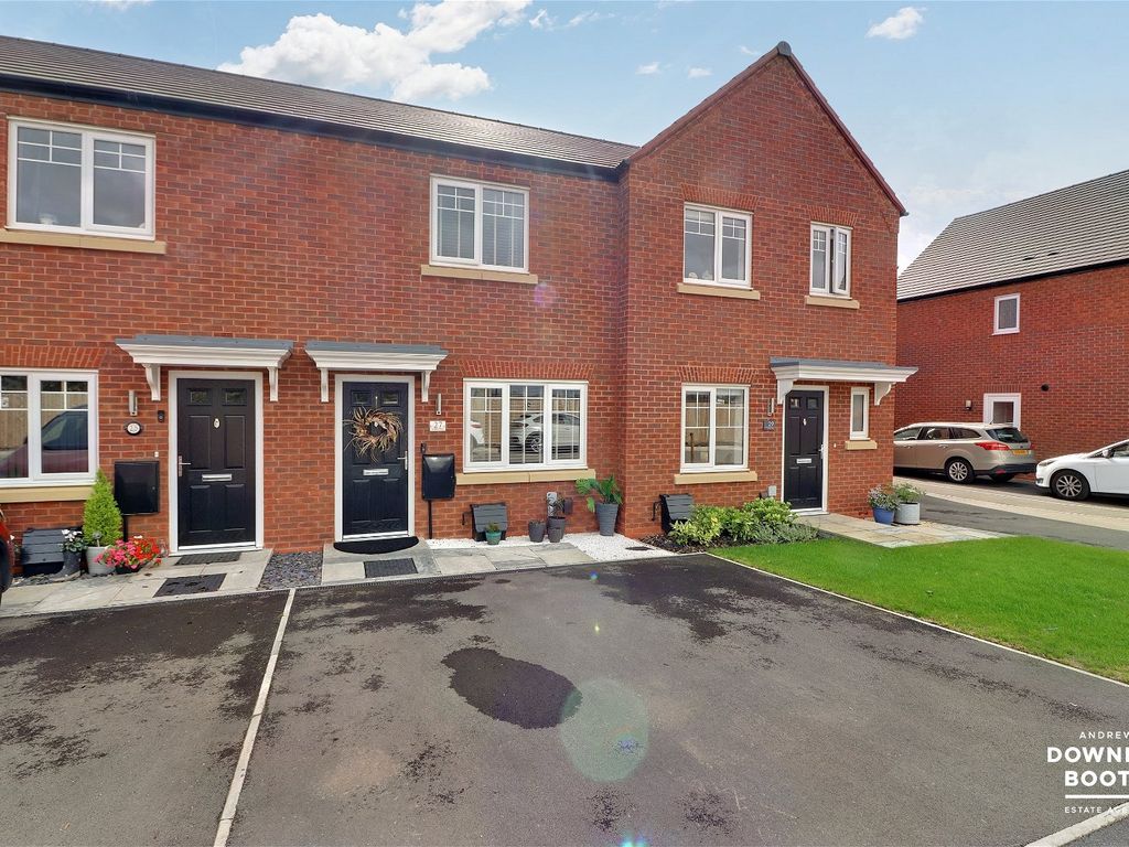 2 bed terraced house for sale in Luther Way, Fradley, Lichfield WS13, £230,000