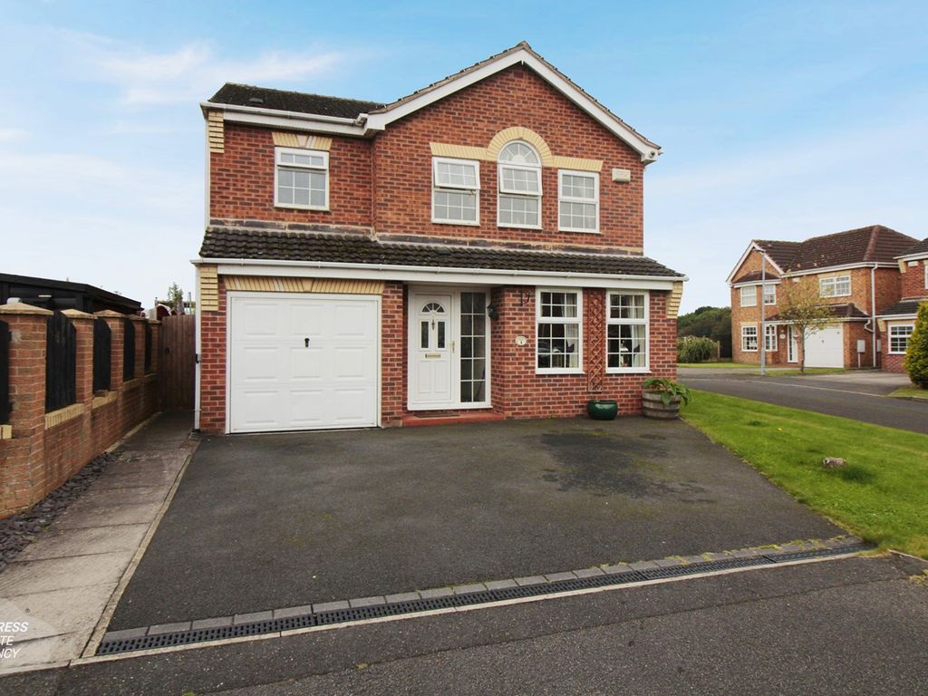 4 bed detached house for sale in West Croft Court, Inkersall, Chesterfield S43, £290,000