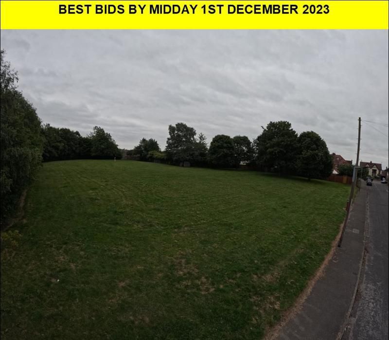 Land for sale in Land At Wardlow Road, Ilkeston, East Midlands DE7, Non quoting