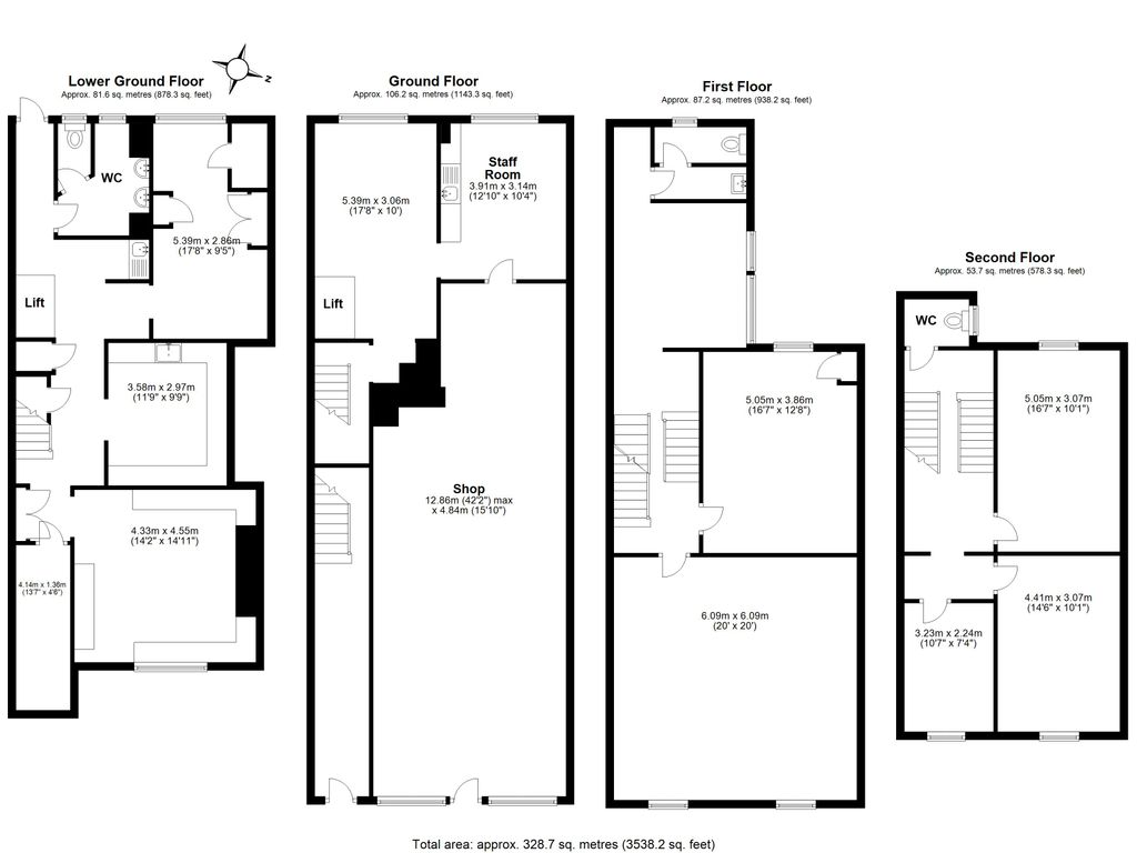 Commercial property for sale in Mutley Plain, Mutley, Plymouth PL4, £140,000