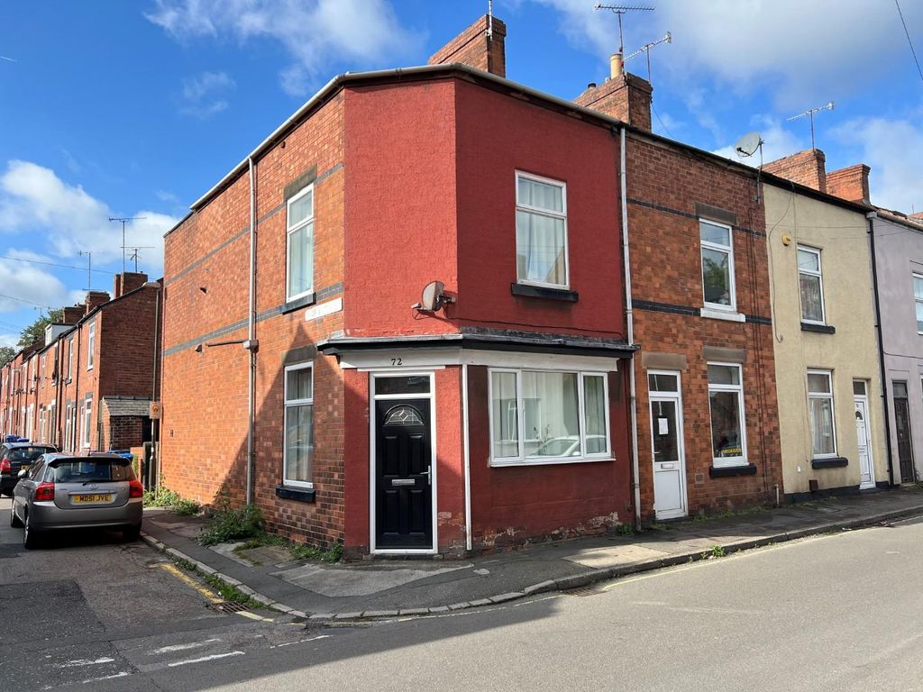 2 bed end terrace house for sale in Chester Street, Brampton, Chesterfield S40, £125,000
