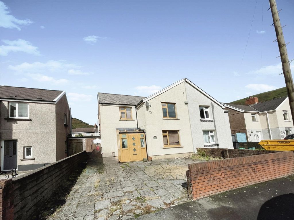 3 bed semi-detached house for sale in Jersey Street, Velindre, Port Talbot SA13, £130,000