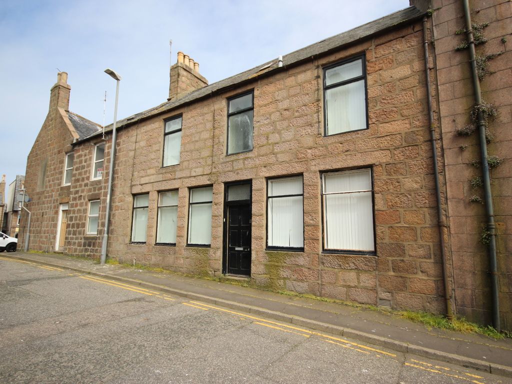 2 bed terraced house for sale in Merchant Street, Peterhead AB42, £59,999
