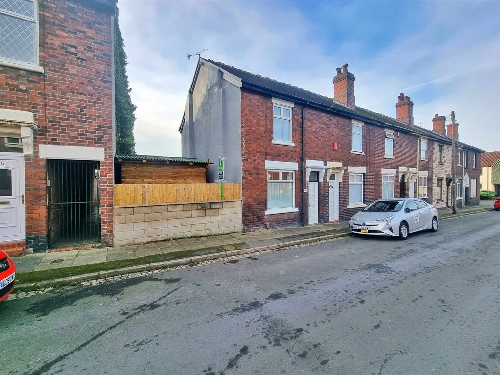 2 bed end terrace house for sale in Ronald Street, Longton, Stoke On Trent, Staffordshire ST3, £90,000
