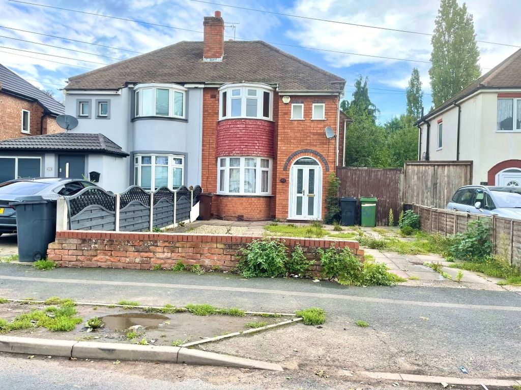 3 bed semi-detached house for sale in 62 Sandon Road, Wolverhampton WV10, £49,000