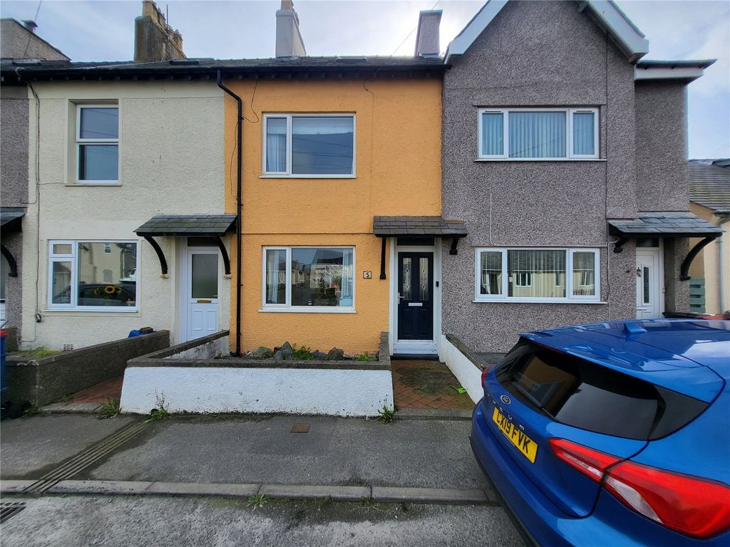 3 bed terraced house for sale in Tregof Terrace, Cemaes Bay, Isle Of Anglesey LL67, £195,000