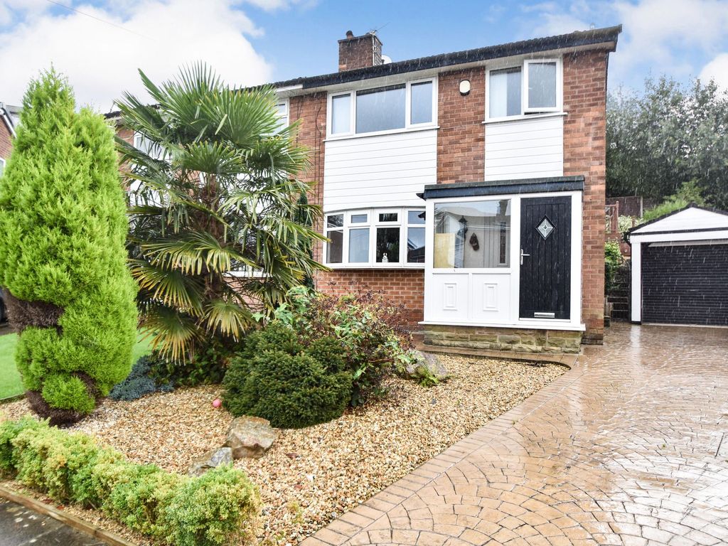 3 bed semi-detached house for sale in Woburn Drive, Bury BL9, £250,000