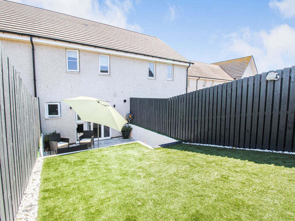 3 bed terraced house for sale in Falkland Avenue, Cove Bay, Aberdeen AB12, £190,000