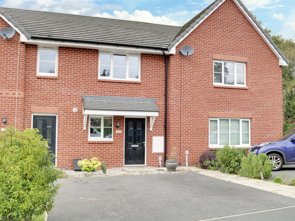 3 bed terraced house for sale in Daniel Wells Close, Alsager, Cheshire ST7, £197,500