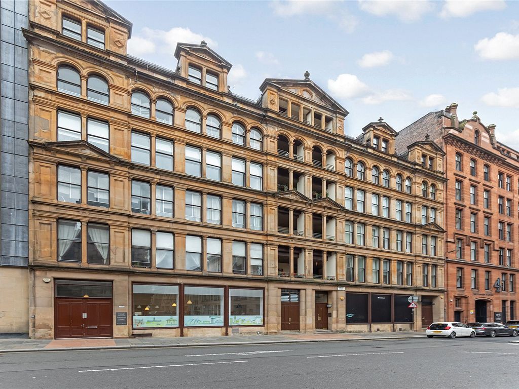 1 bed flat for sale in Montrose Street, Glasgow G1, £130,000