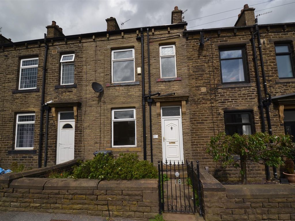 3 bed terraced house for sale in Westbourne Terrace, Queensbury, Bradford BD13, £140,000