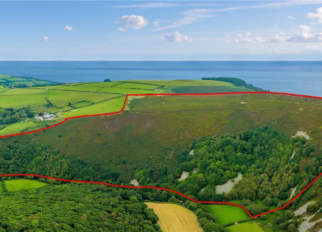 Land for sale in Land At Cosgate Hill, Oare, Lynton, Devon EX35, £200,000