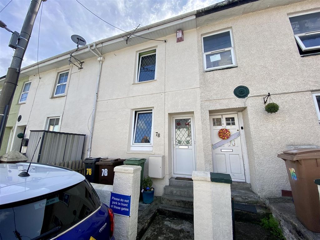2 bed terraced house for sale in Underwood Road, Plympton, Plymouth PL7, £180,000