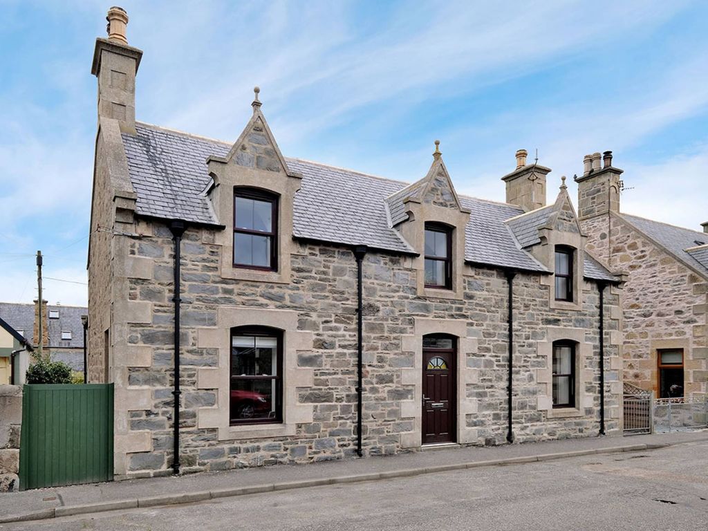 4 bed detached house for sale in Mid Street, Findochty, Buckie, Moray AB56, £240,000