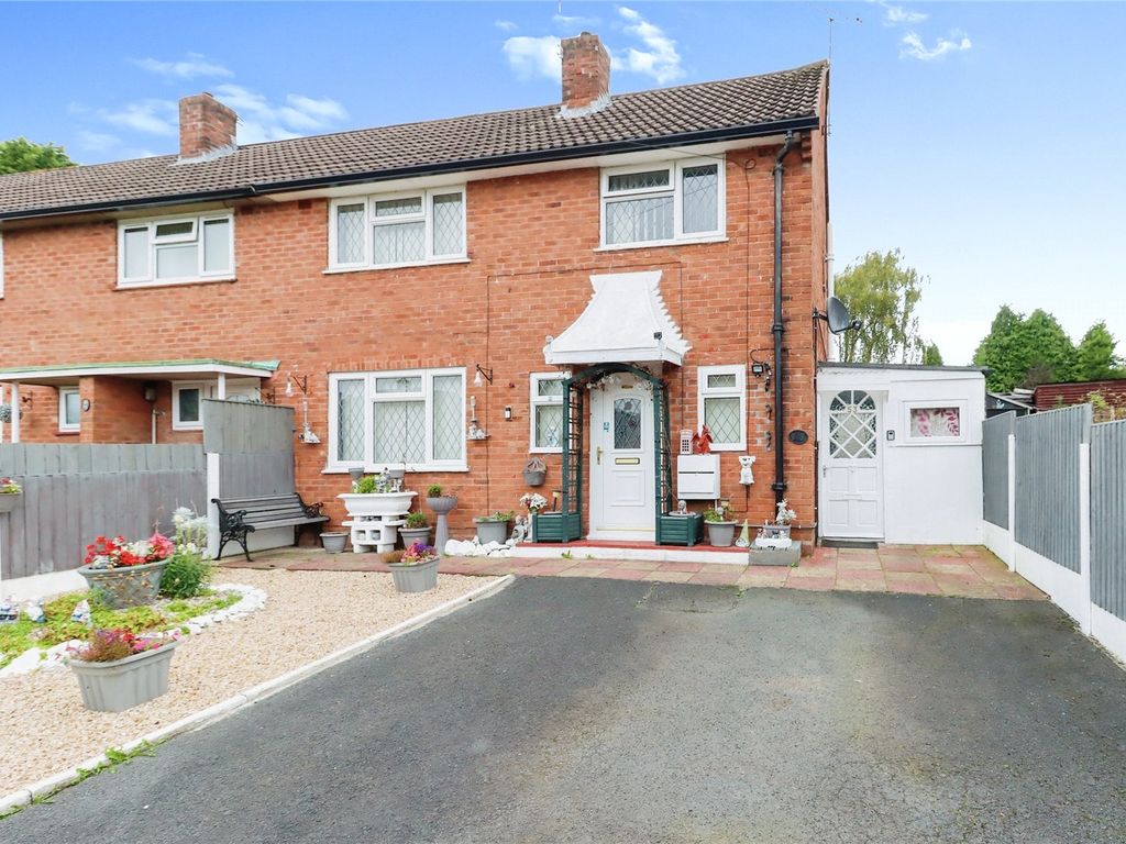 3 bed semi-detached house for sale in Hill Road, Overdale, Telford, Shropshire TF3, £155,000