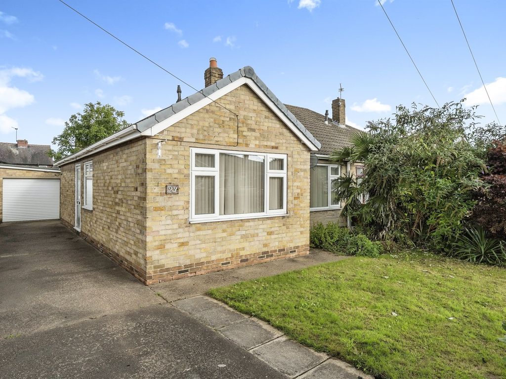 2 bed semi-detached bungalow for sale in Norbreck Road, Warmsworth, Doncaster DN4, £130,000