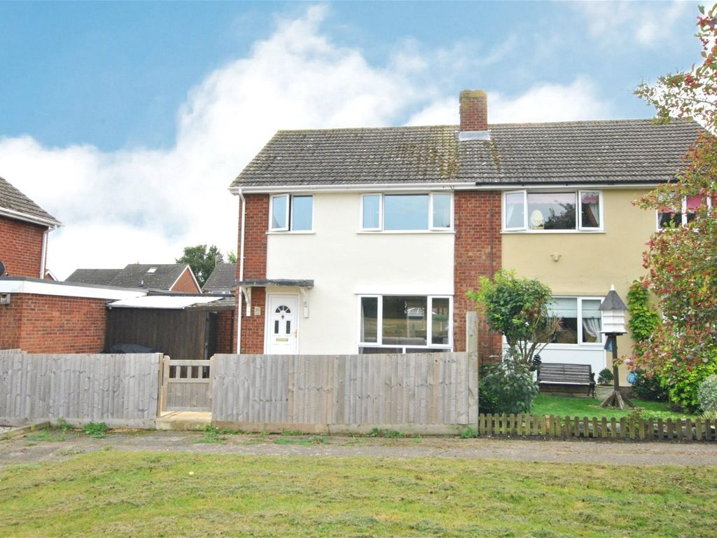 3 bed semi-detached house for sale in Boyden Close, Wickhambrook, Newmarket CB8, £280,000