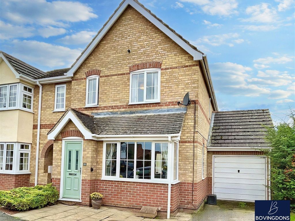 3 bed semi-detached house for sale in Orton Drive, Witchford, Ely. CB6, £325,000