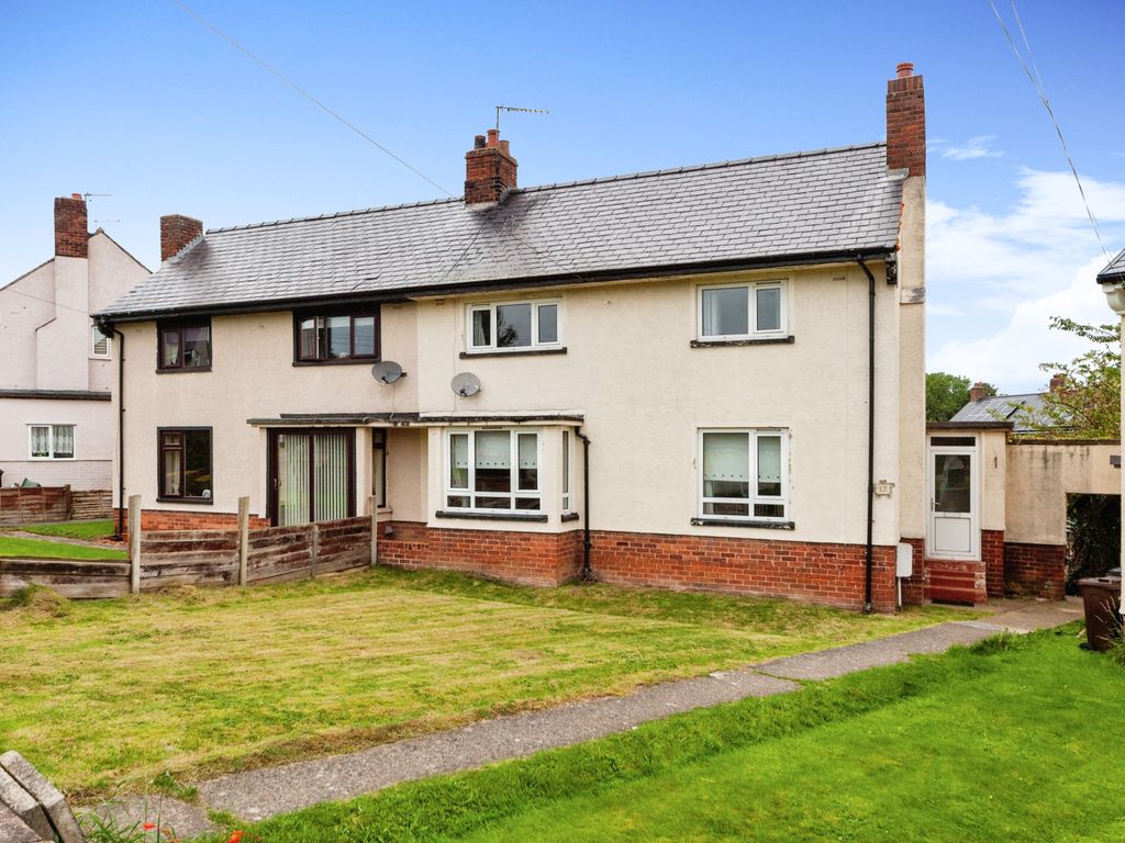3 bed semi-detached house for sale in Ffordd Pennant, Mostyn, Holywell, Flintshire CH8, £150,000