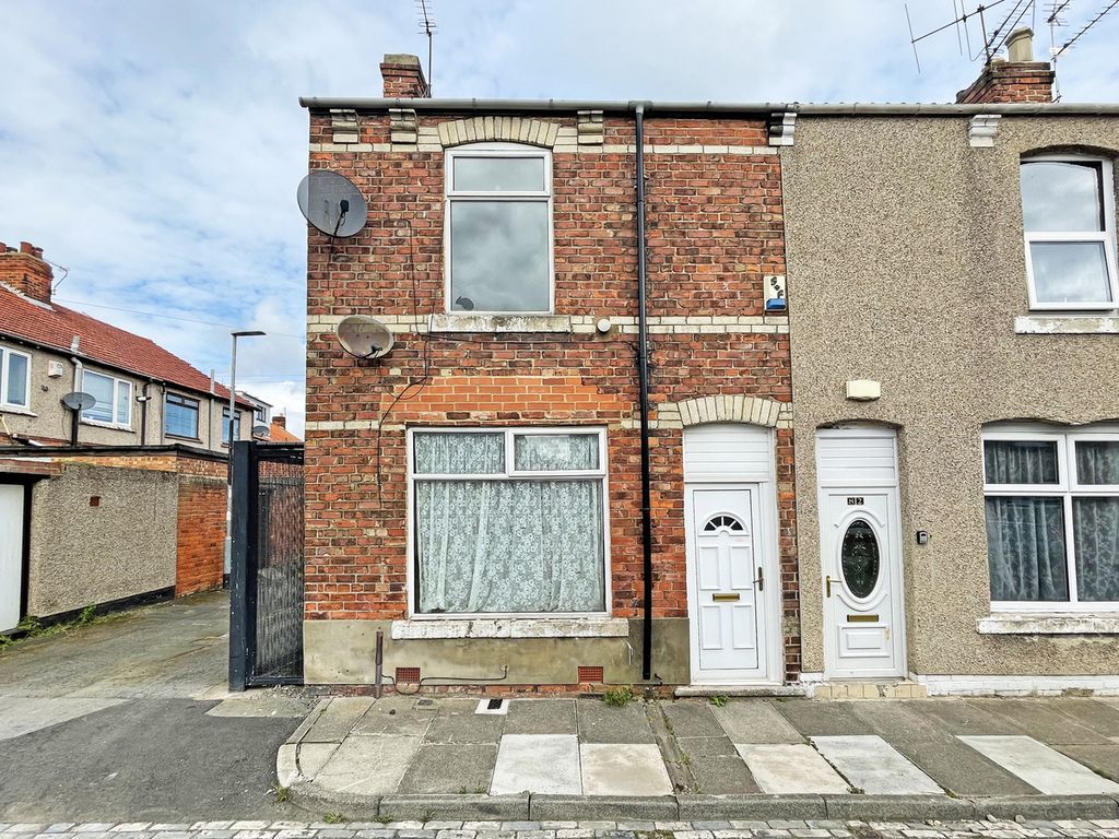 2 bed terraced house for sale in Stephen Street, Hartlepool TS26, £35,000