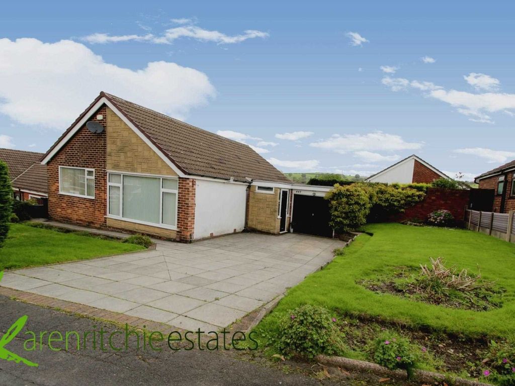 3 bed detached bungalow for sale in Hough Fold Way, Bolton BL2, £285,000