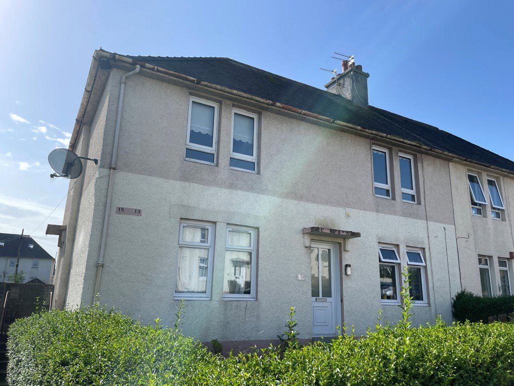 2 bed flat for sale in Craigie Avenue, Kilmarnock KA1, £49,000