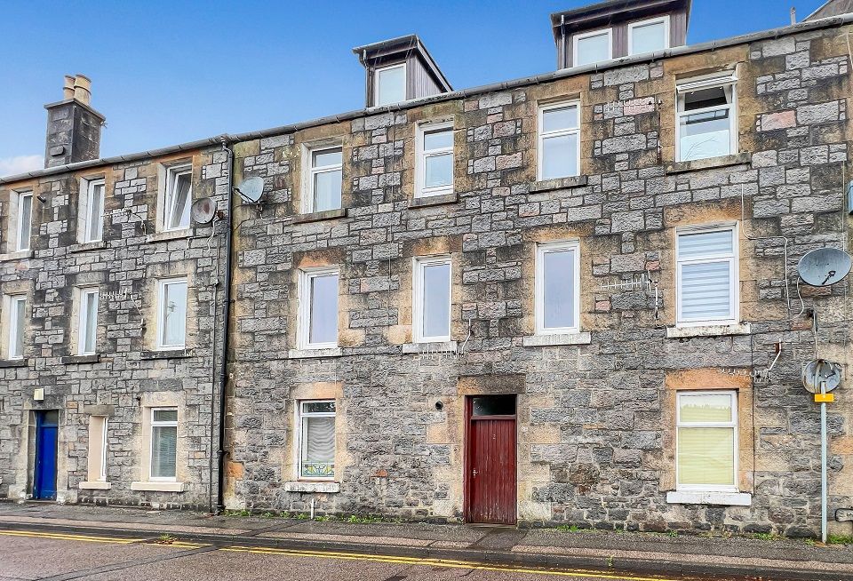 1 bed flat for sale in Glenshellach Terrace, Oban, Argyll, 4Bh, Oban PA34, £115,000