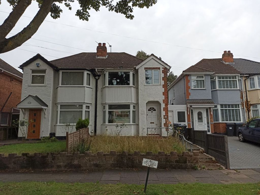 3 bed semi-detached house for sale in 53 Whitecroft Road, Sheldon, Birmingham B26, £44,000