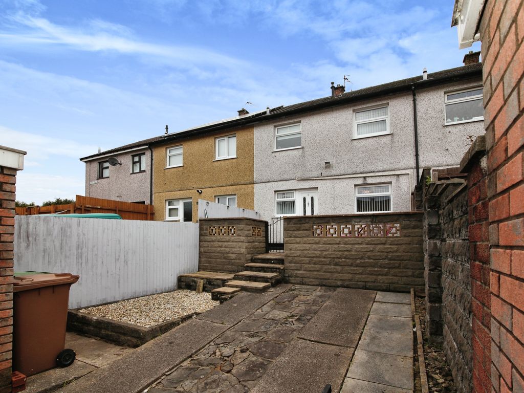 2 bed terraced house for sale in Coed Pwll, Caerphilly CF83, £140,000