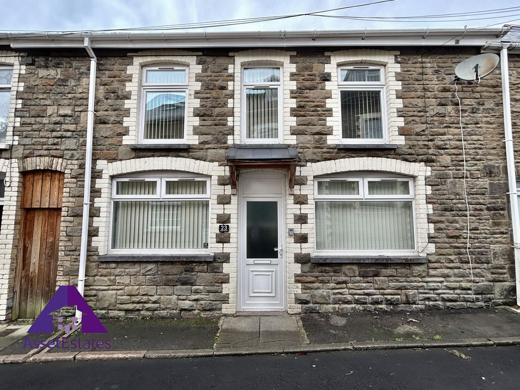 2 bed terraced house for sale in Park Place, Abertillery NP13, £89,950