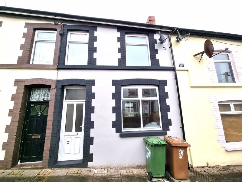 3 bed terraced house for sale in Upper Francis Street, Abertridwr, Caerphilly CF83, £155,000