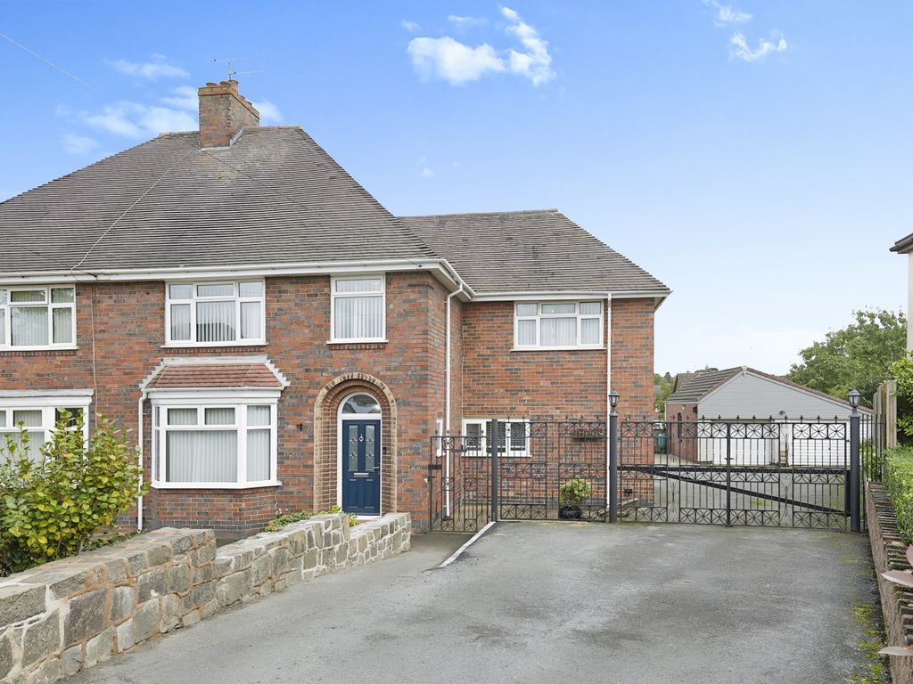 4 bed semi-detached house for sale in Hartshorne Road, Woodville, Swadlincote, Derbyshire DE11, £325,000