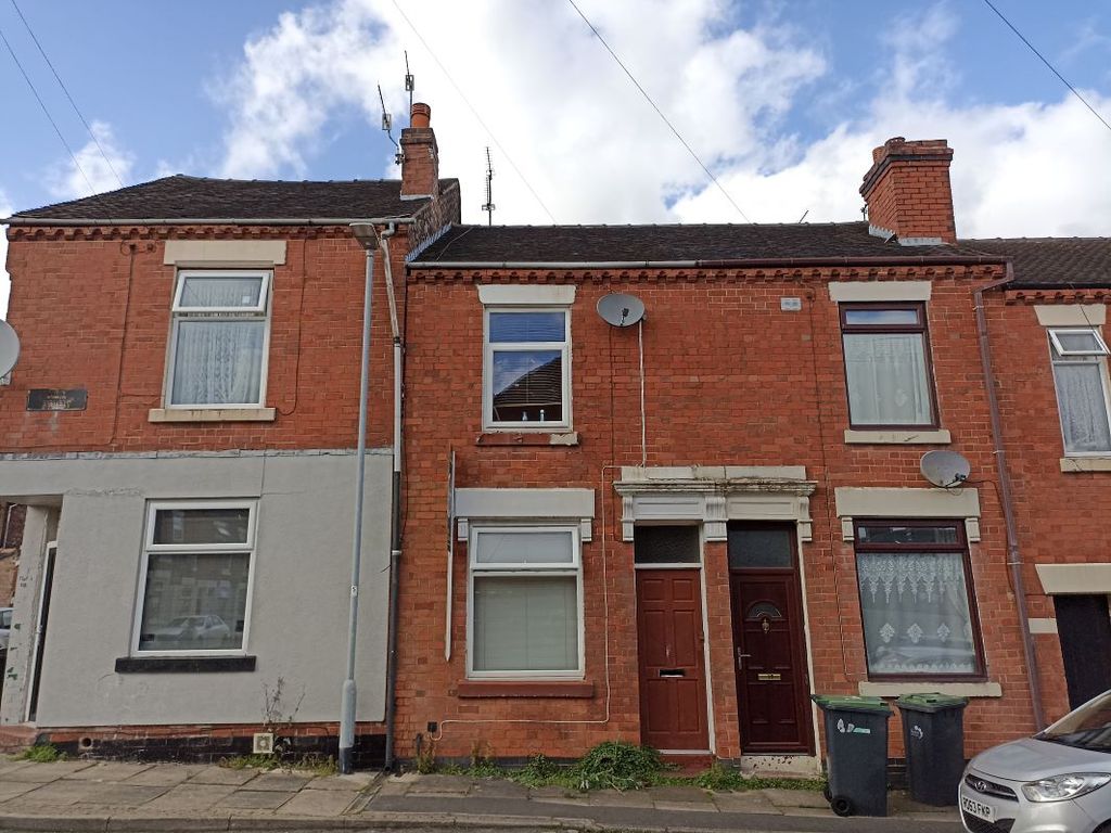 2 bed terraced house for sale in 13 Meir Street, Stoke-On-Trent ST6, £9,000