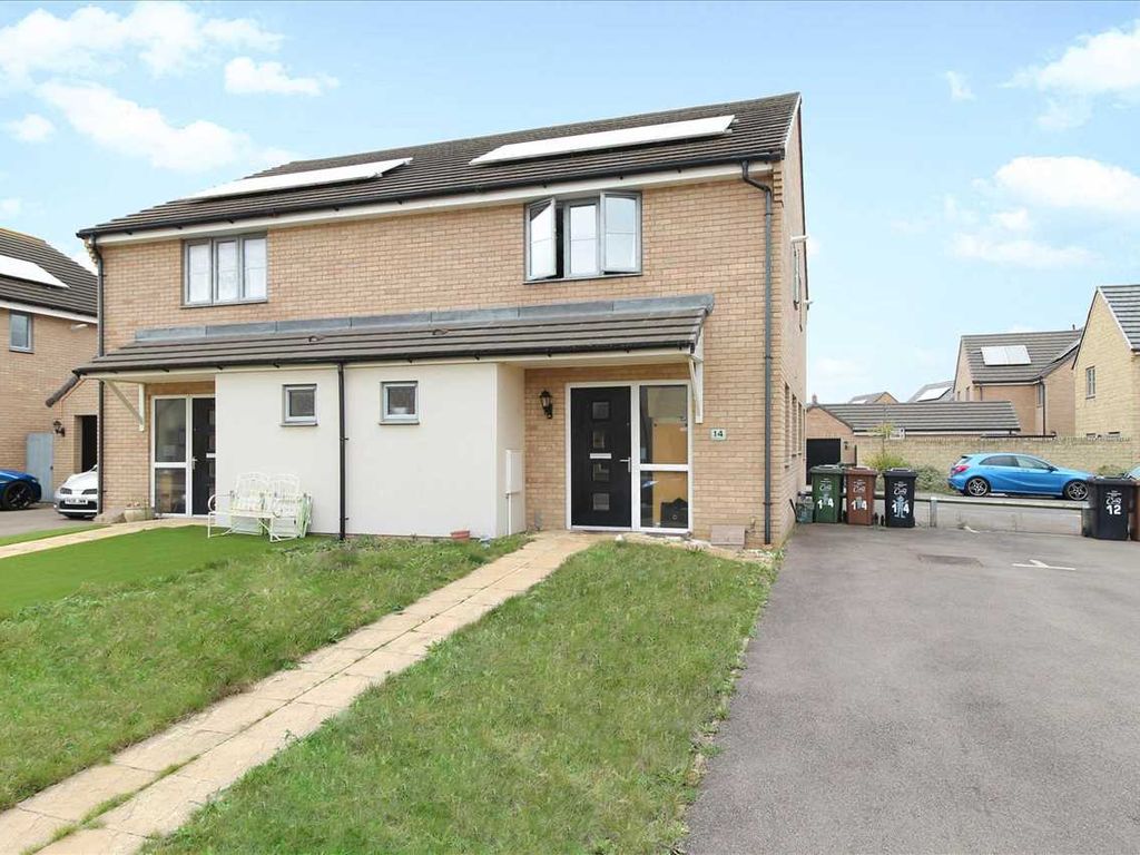 1 bed terraced house for sale in Redwing Place, Corby NN17, £160,000