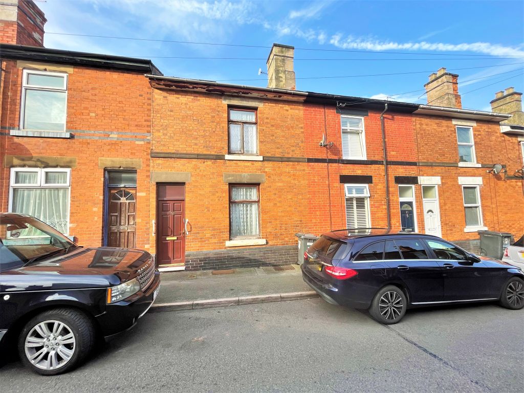 2 bed terraced house for sale in Wild Street, Derby DE1, £60,000