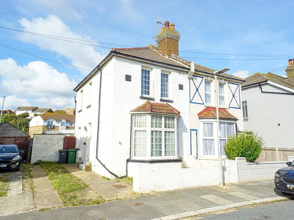 3 bed semi-detached house for sale in Bulverhythe Road, St. Leonards-On-Sea TN38, £320,000