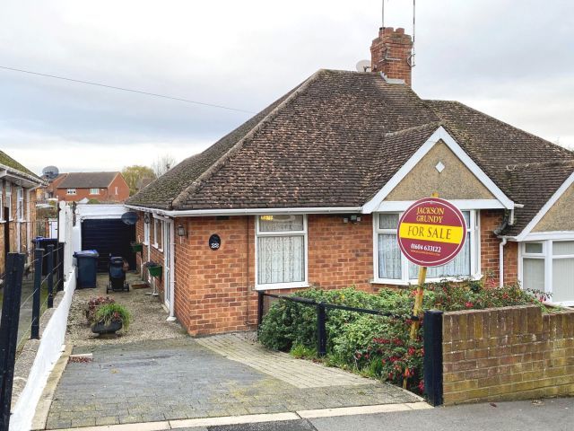 2 bed semi-detached bungalow for sale in Delamere Road, Delapre, Northampton NN4, £230,000