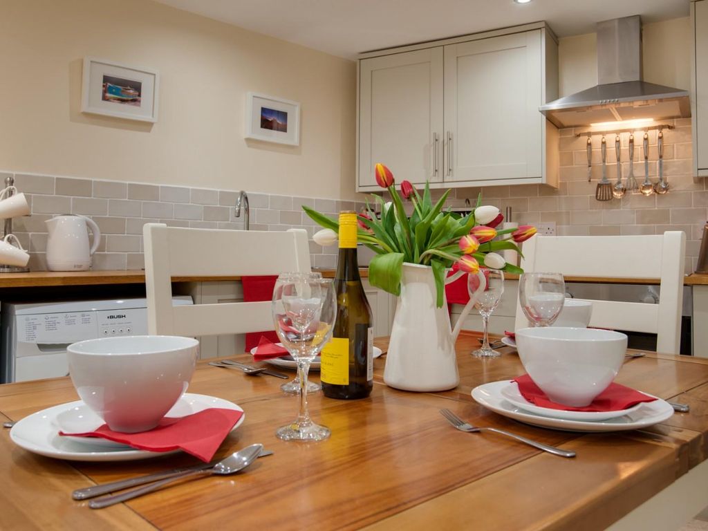 2 bed terraced house for sale in The Vault, Market Place, Belford NE70, £220,000