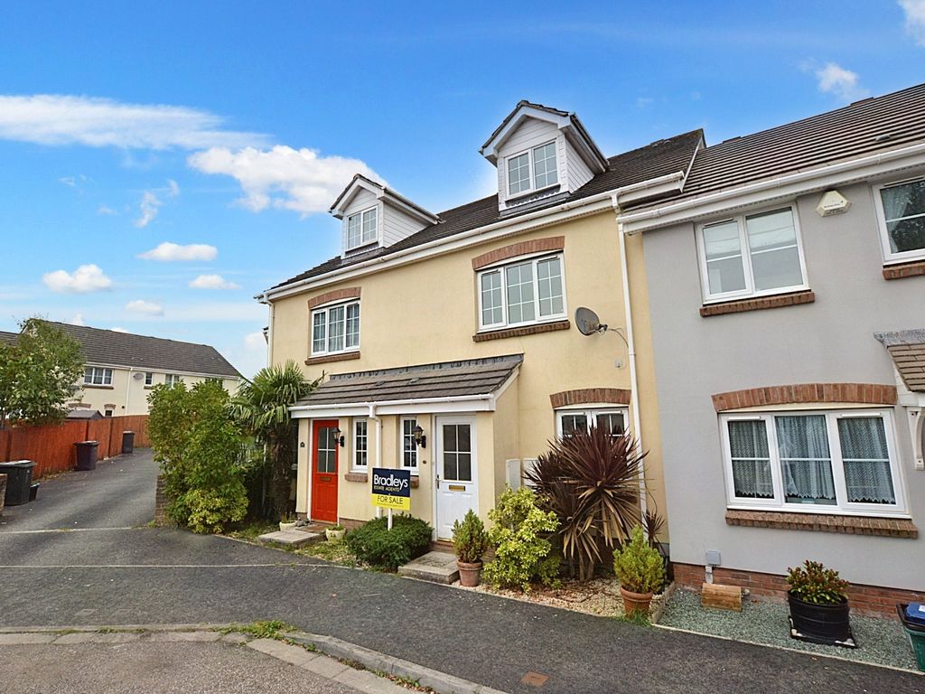 3 bed terraced house for sale in Knights Mead, Chudleigh Knighton, Chudleigh, Newton Abbot TQ13, £280,000