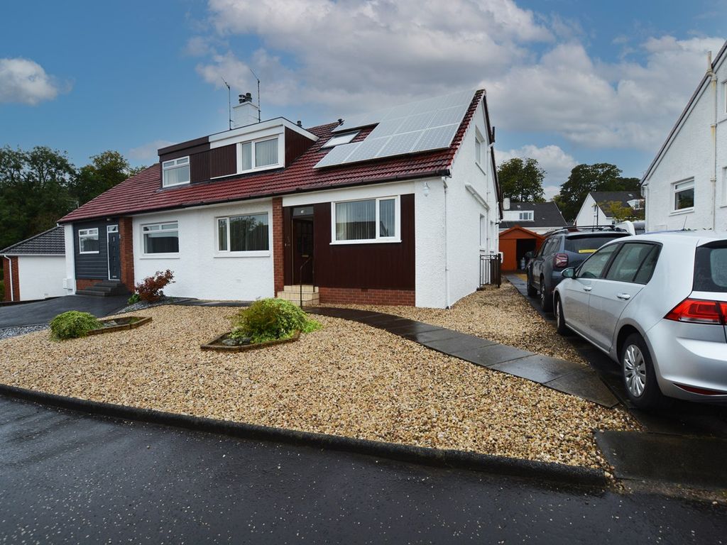3 bed semi-detached house for sale in Cedar Road, Kilmarnock KA1, £195,000