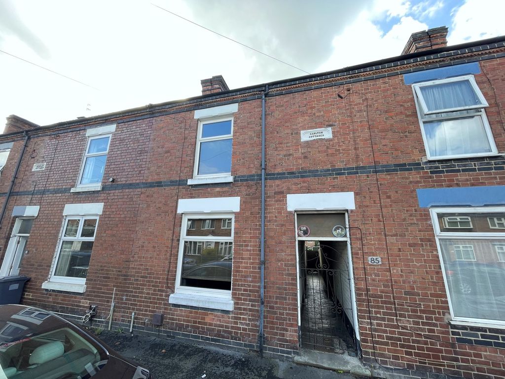 2 bed terraced house for sale in Wyggeston Street, Horninglow, Burton-On-Trent DE13, £150,000