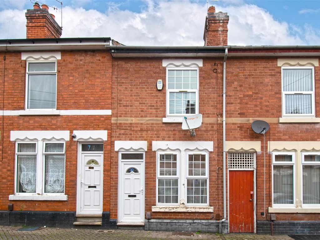 2 bed terraced house for sale in Riddings Street, Derby DE22, £133,950