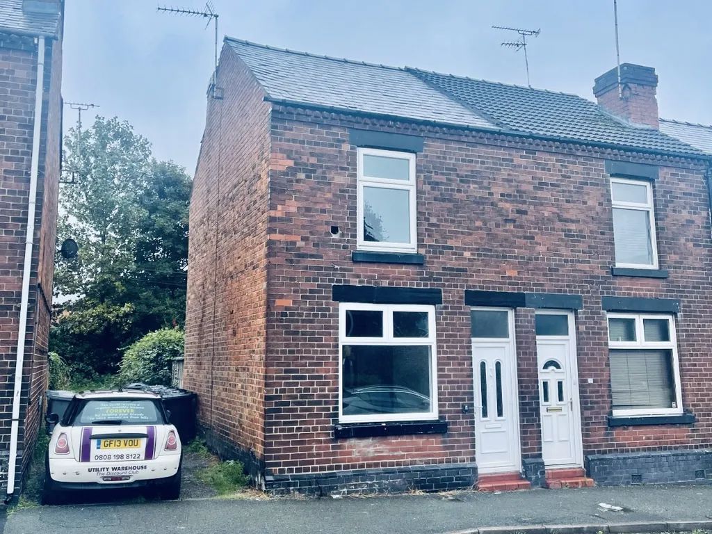 2 bed terraced house for sale in Flag Lane, Crewe CW2, £70,000