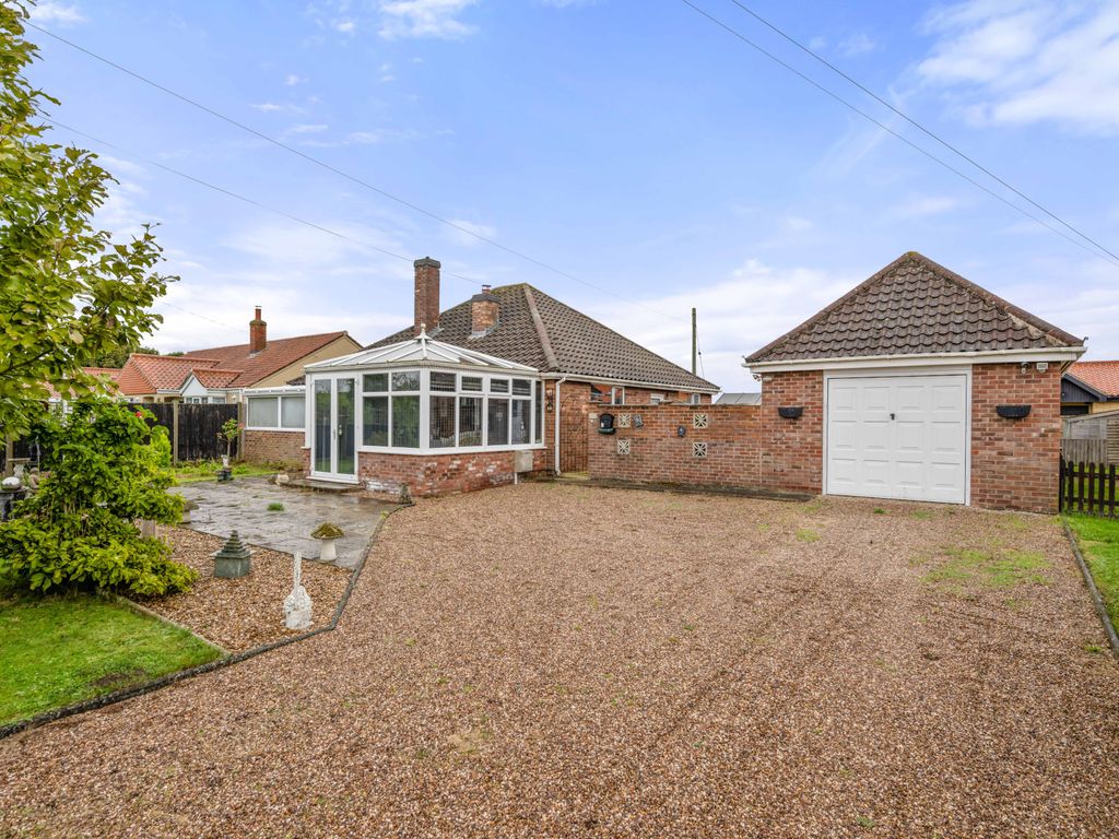 3 bed detached bungalow for sale in Northlands Lane, Sibsey, Boston PE22, £269,950