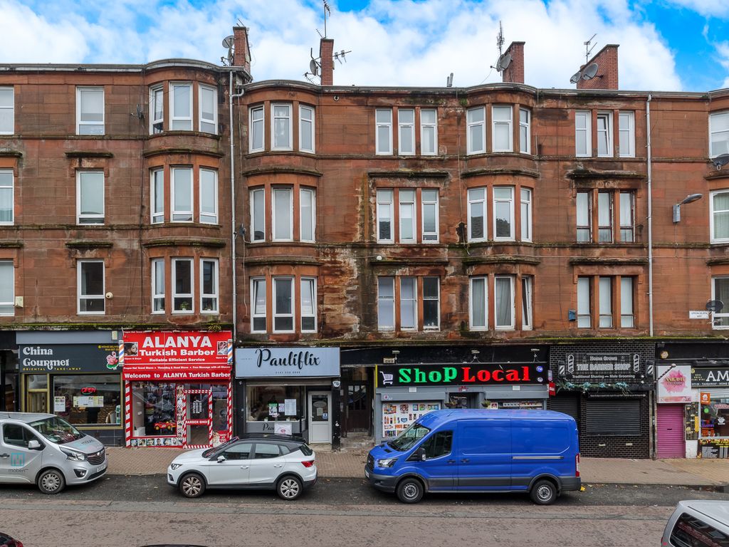 1 bed flat for sale in Springburn Way, Springburn, Glasgow G21, £60,000
